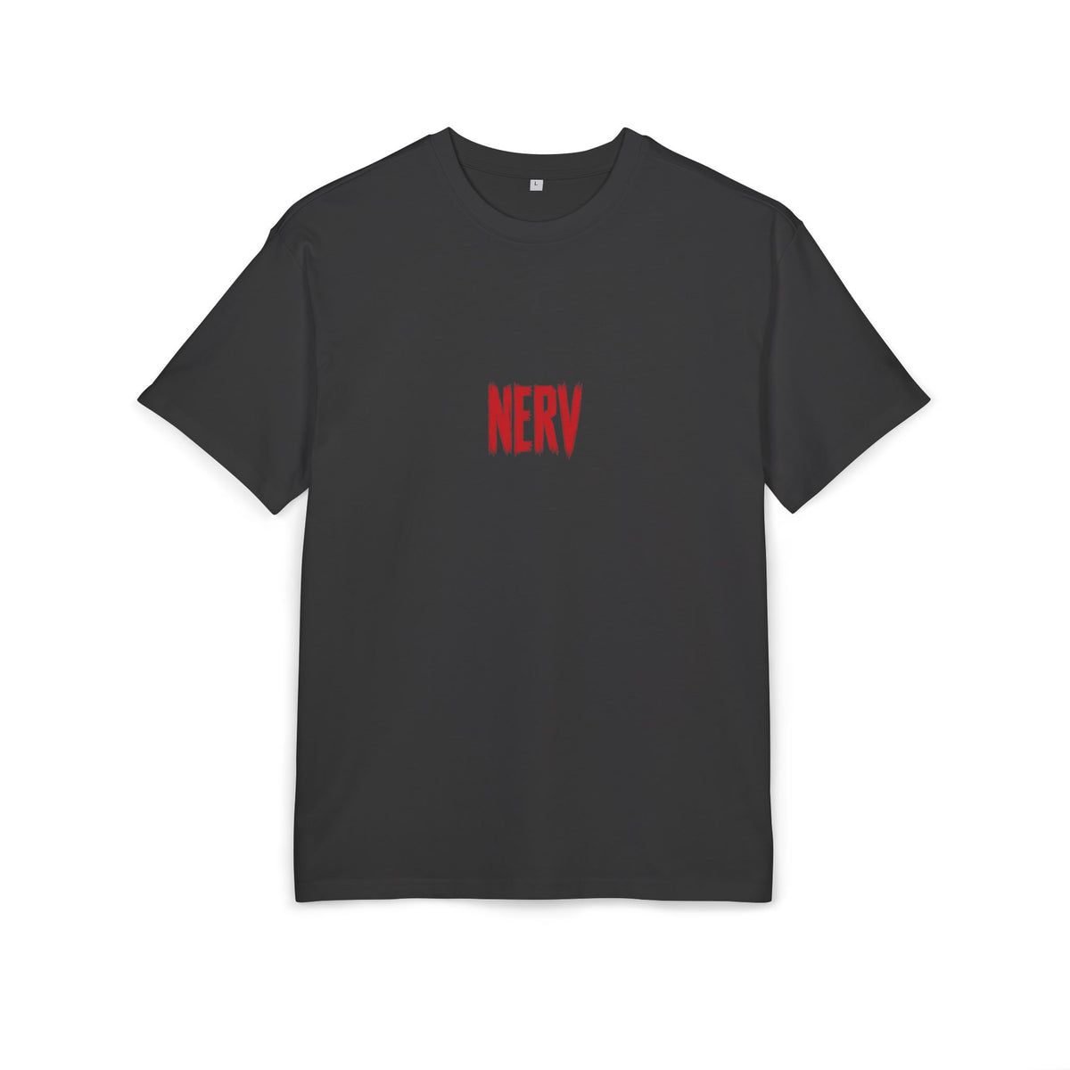 NERV Your Only Limit Unisex Heavy Oversized Tee - Black